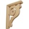 Ekena Millwork 1 1/2"W x 6"D x 8 1/2"H Bulwark Bracket, Cherry BKT01X06X08BUCH - alternate 1